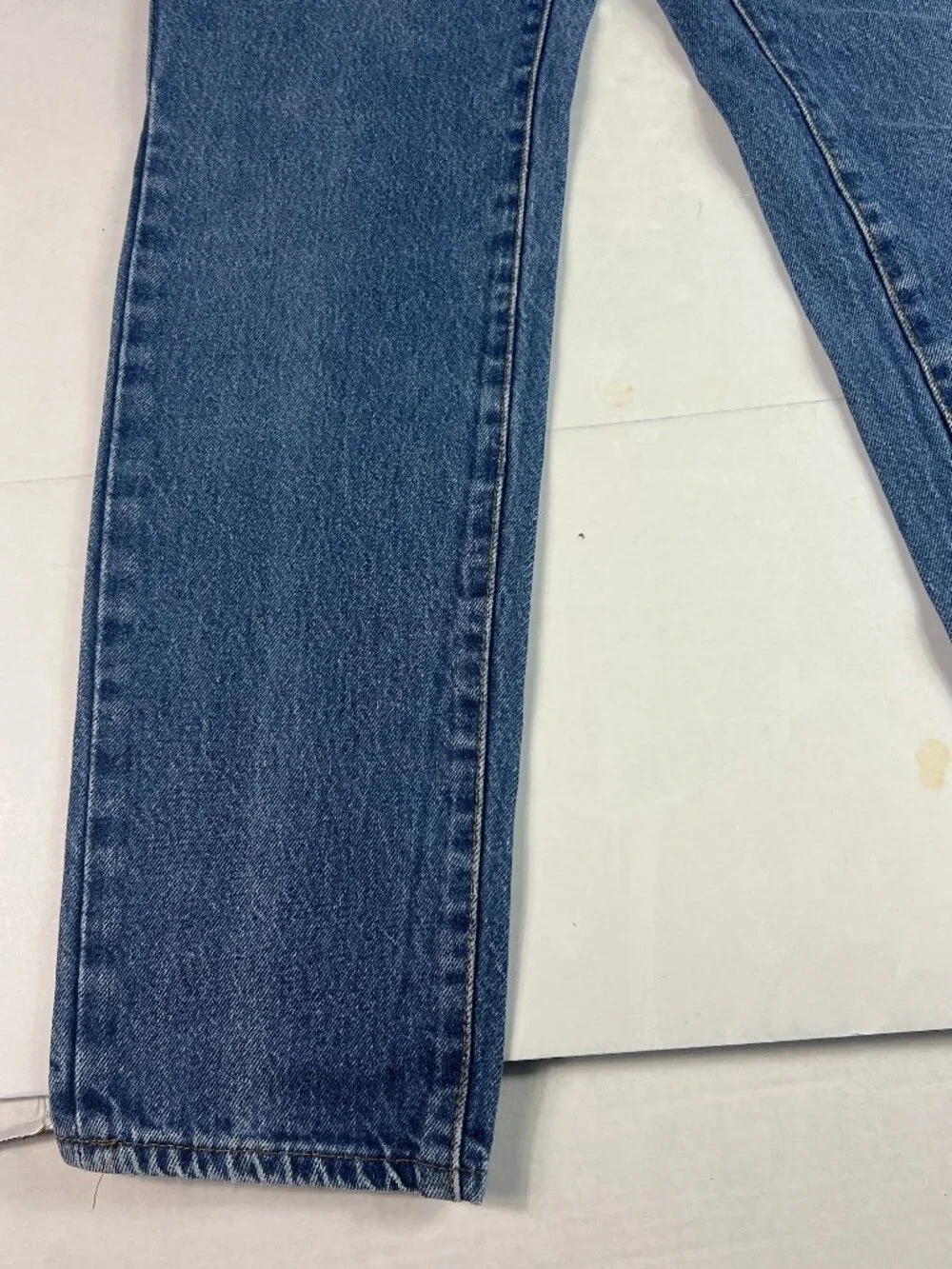 VTG 80s Levi's Jeans Junior's 25x29* 501 Mid Rise Straight Blue Faded Denim 9 Jr
